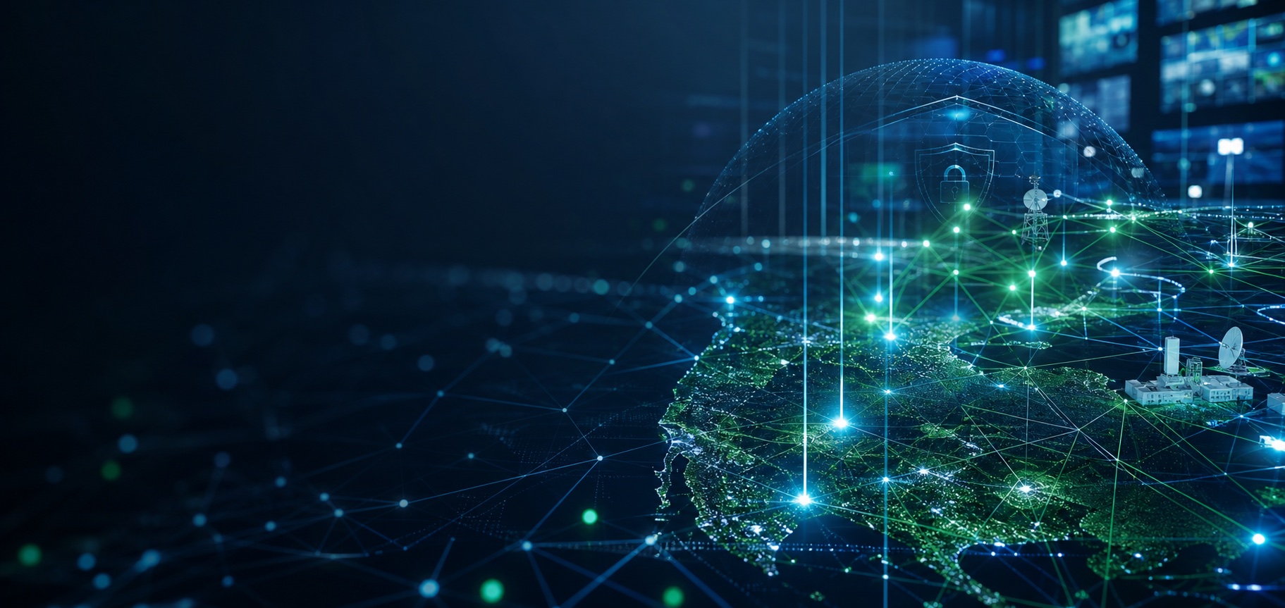 Abstract secure technology infrastructure